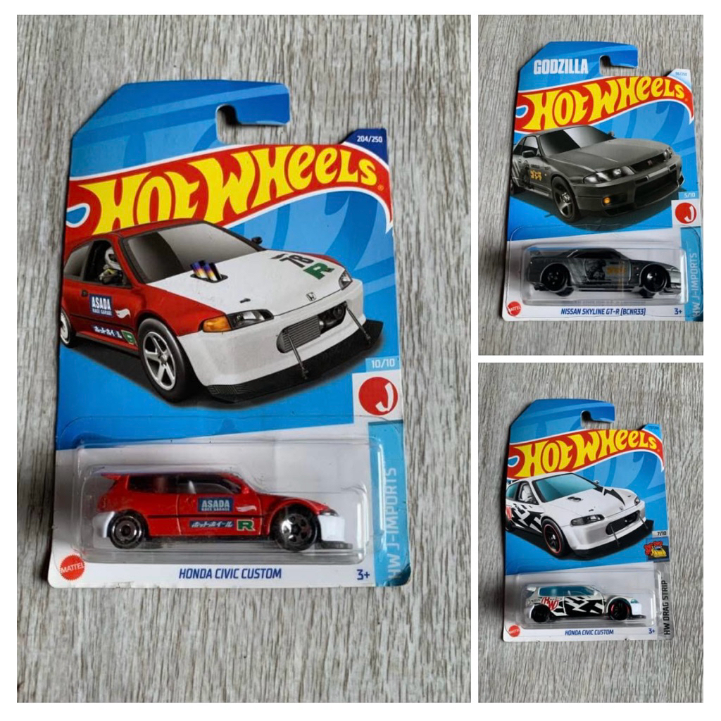 Hotwheels Godzilla sepaket