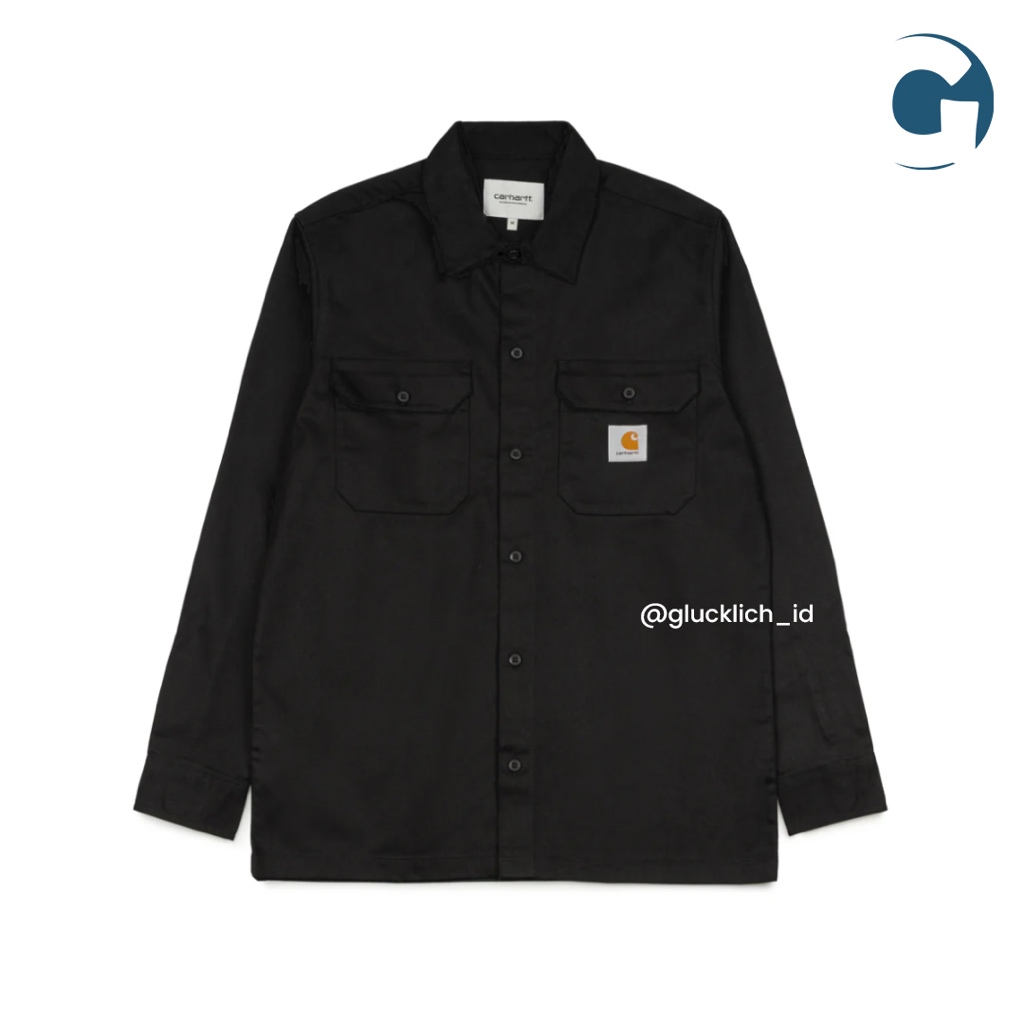 Carhartt WIP, Master L/S Shirt in Black