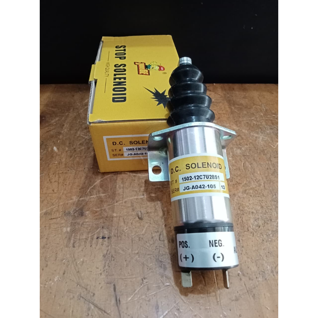 STOP SELENOID/ COK MATI CUMMINS 1502 12V (1502-12C7U2B2S1)/ STOP SOLENOID {JG-A042-105)