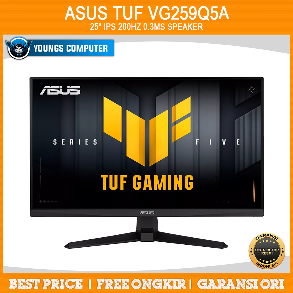 LED ASUS TUF VG259Q5A 25" IPS 200Hz 0.3ms Speaker Gaming Monitor