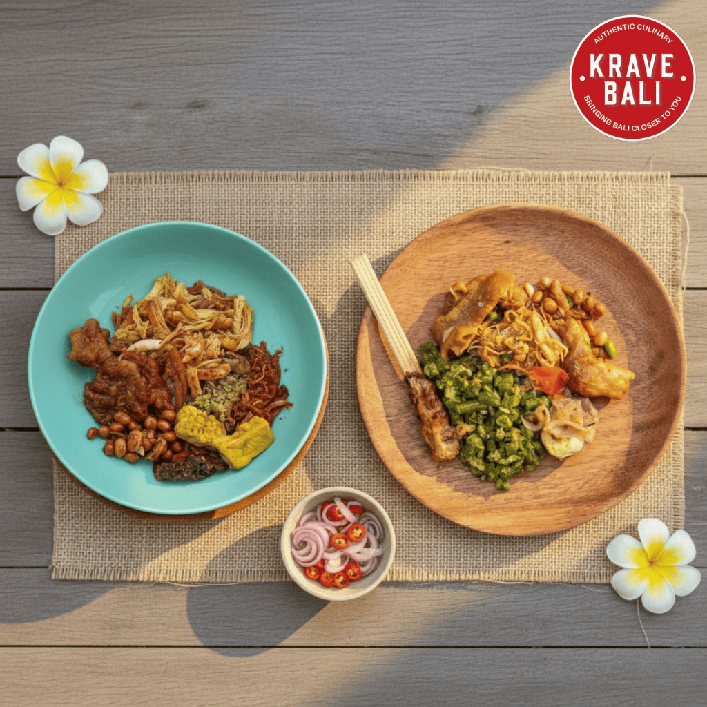 Paket Hemat Special Krave Bali Jakarta - Lauk Campur Men Weti X Lauk Campur Bu Oki Makanan Khas Bali