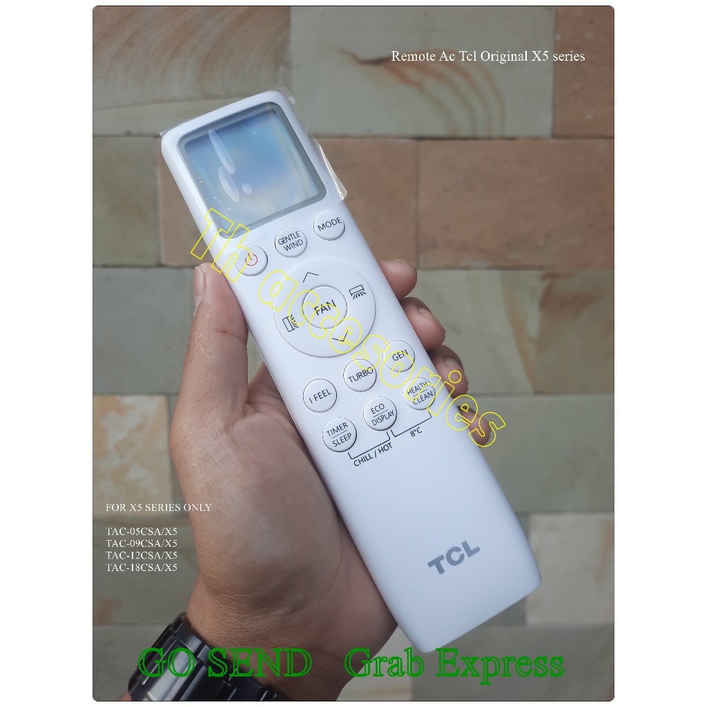 Remote AC TCL Original X5 series