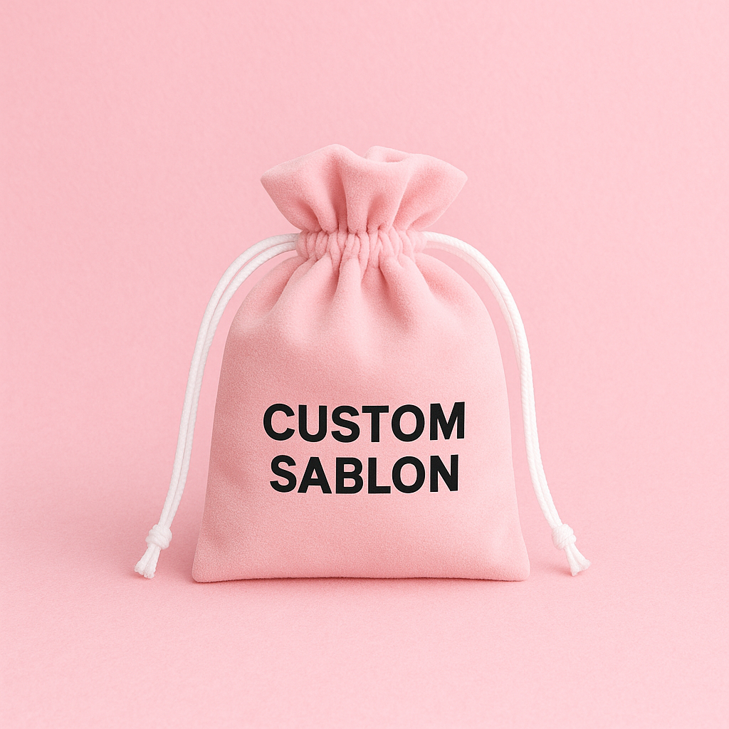 Pouch Custom Logo Souvenir Pernikahan