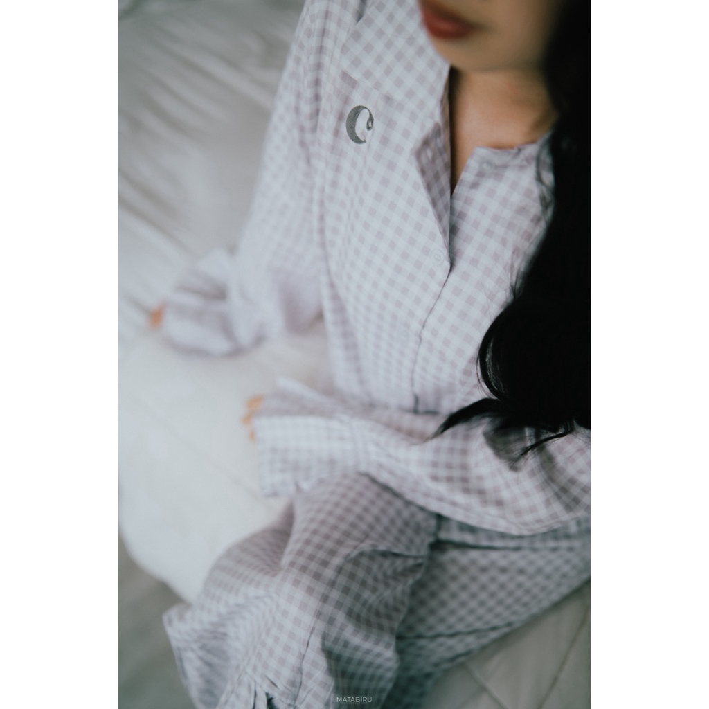 SOPHIA Gingham Long Pants Pajamas