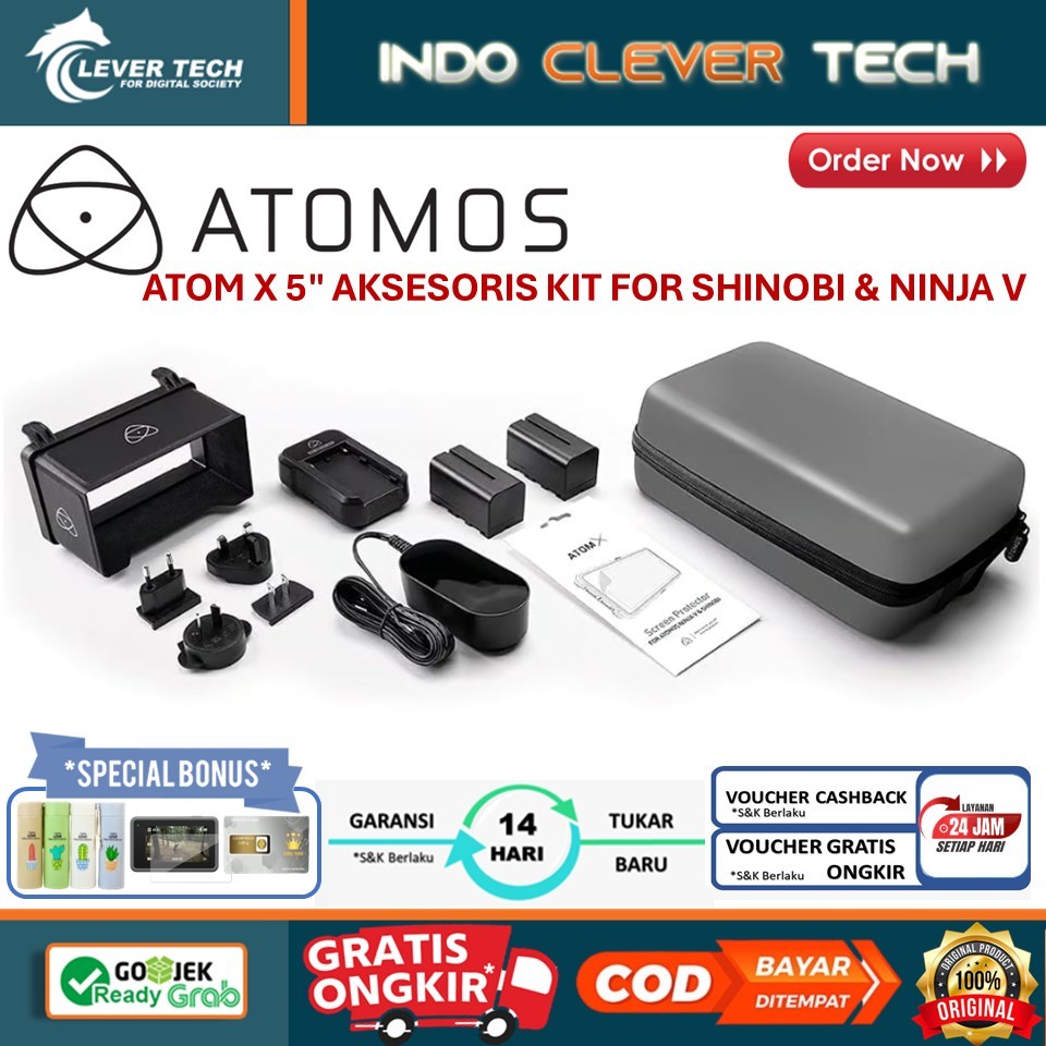 Atomos Atom X 5" Aksesoris Kit For Shinobi & Ninja V
