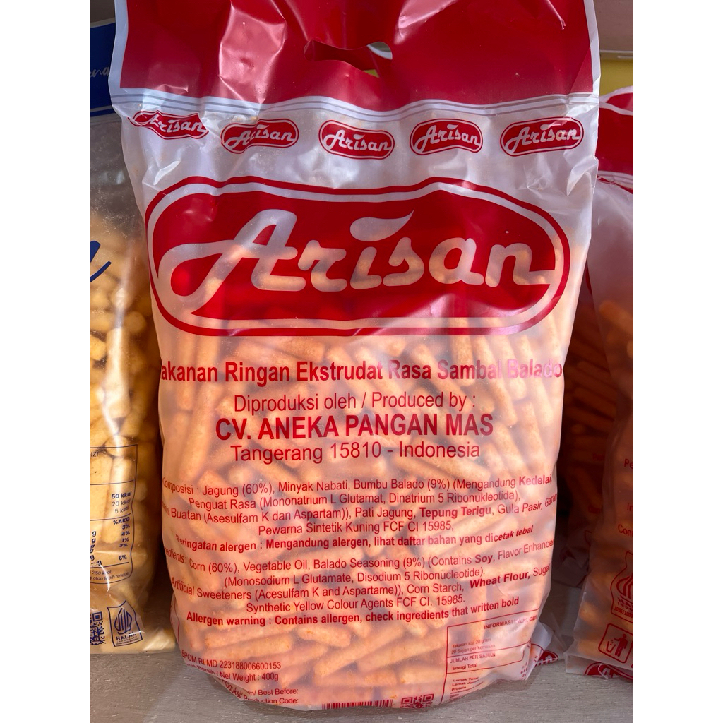 Arisan Stik Rasa Sambal Balado