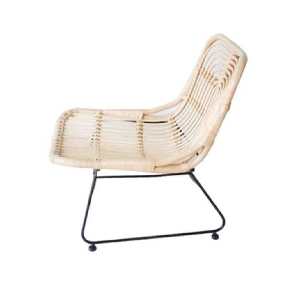 Kursi Teras Rotan Kombinasi Besi Kursi Teras Cafe Kursi Lesehan Rotan alami