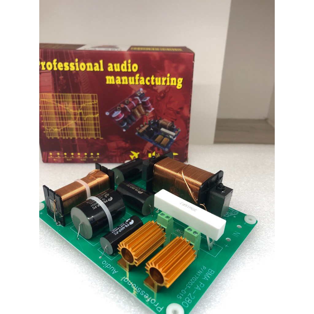 Crossover BMA PA 280 / Kit Crossover Pasif 2Way BMA PA 280 800W