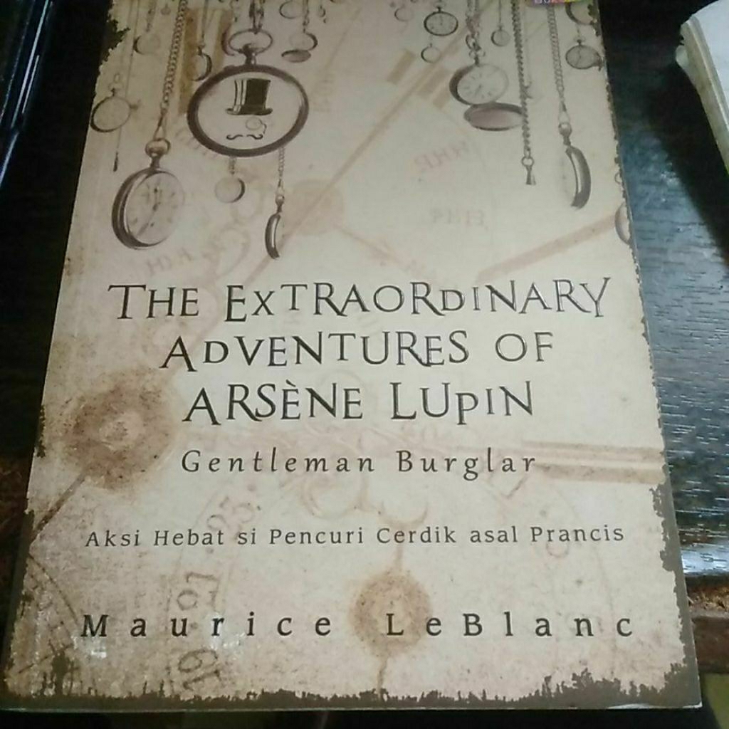 novel the extraordinary advenures of arsene lupin