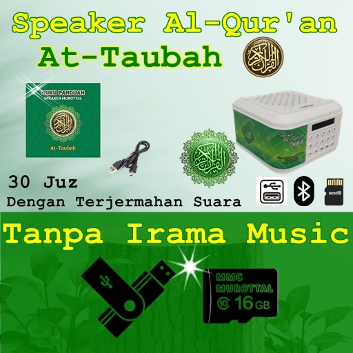 Grosir Speaker Mp3 Murottal Al-Qur'an Hafiz Anak Muslim At-Taubah