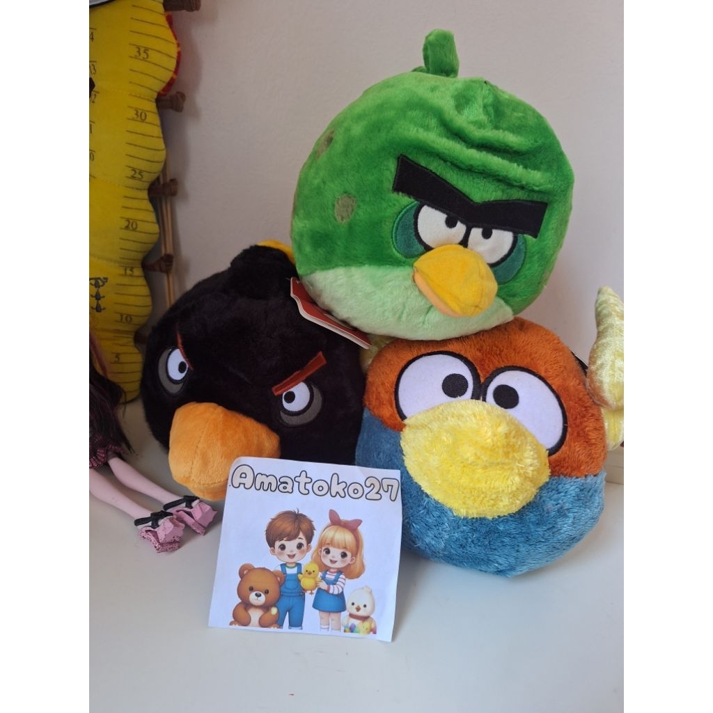 Angry bird boneka original brand