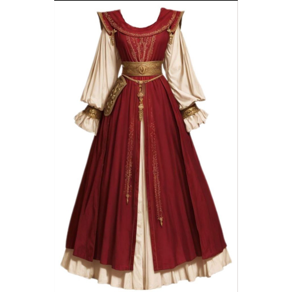 Medieval Princess Dress. Costume Cosplay