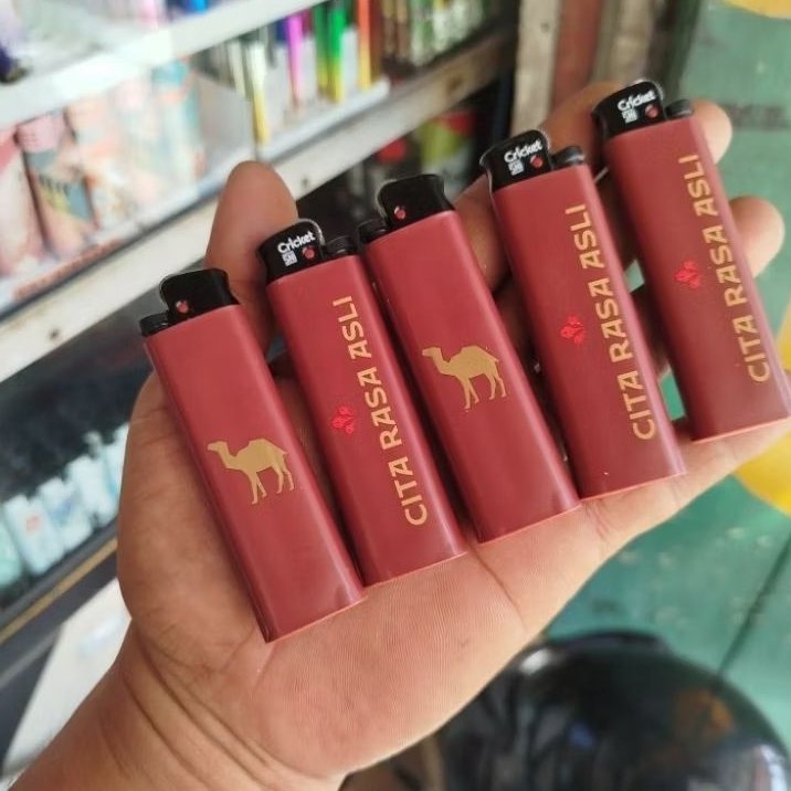 KOREK API CRICKET CAMEL COKLAT