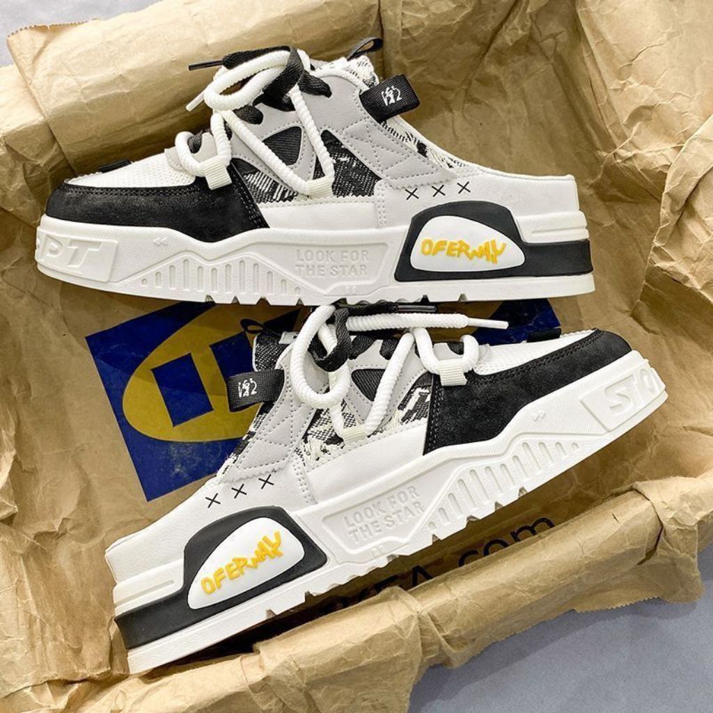 Sandal Sepatu Sneakers Wanita Model Korea - Stylish, Nyaman, dan Kekinian k51