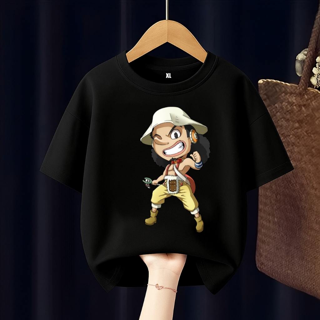 BAJU KAOS ANAK USOPP THE ONE PIECE FREE CUSTOM NAMA