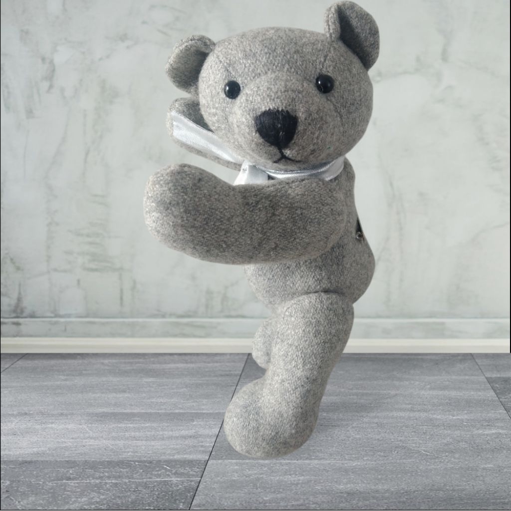 boneka teddy putar vintage teenie weenie