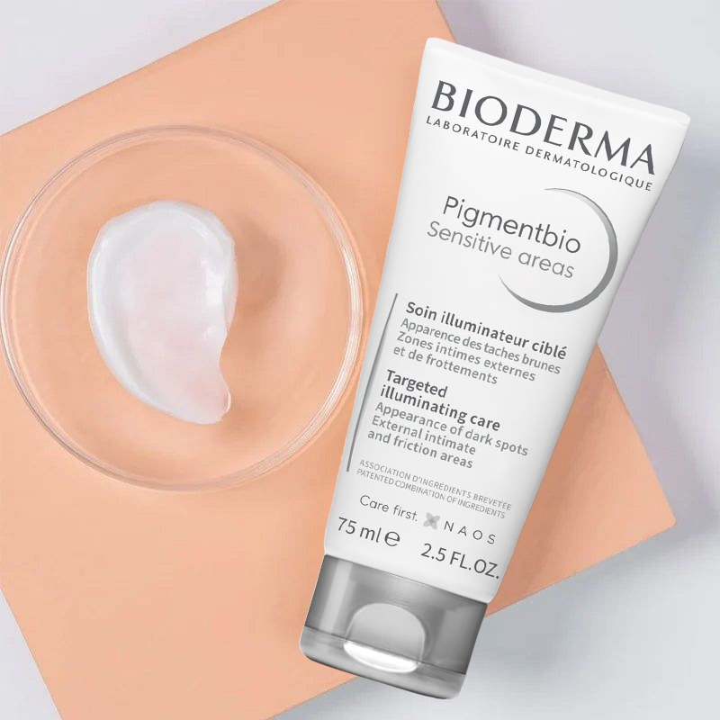 Bioderma Pigmentbio Sensitive Areas  Creme 75ml / Mencerahkan & Lembut untuk Kulit Sensitif / Perawa