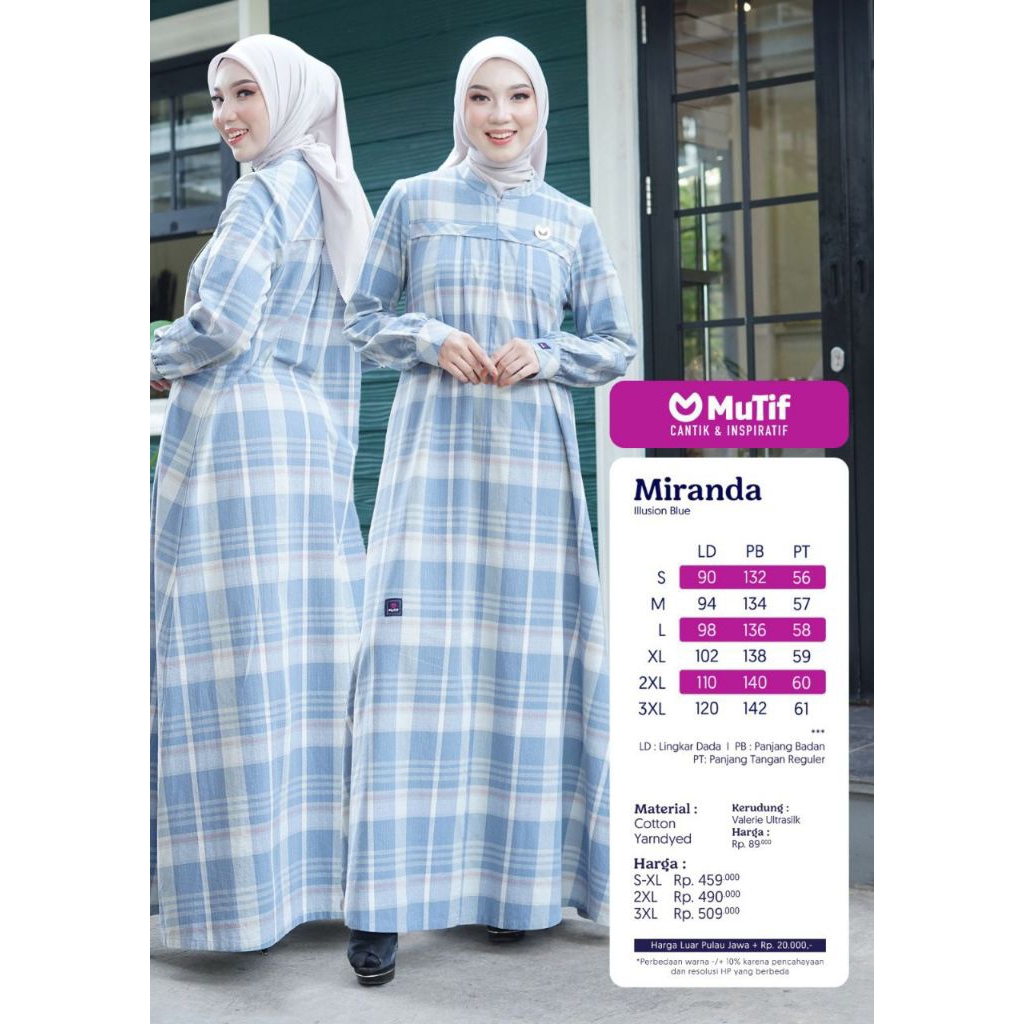 GAMIS DEWASA MIRANDA BY MUTIF