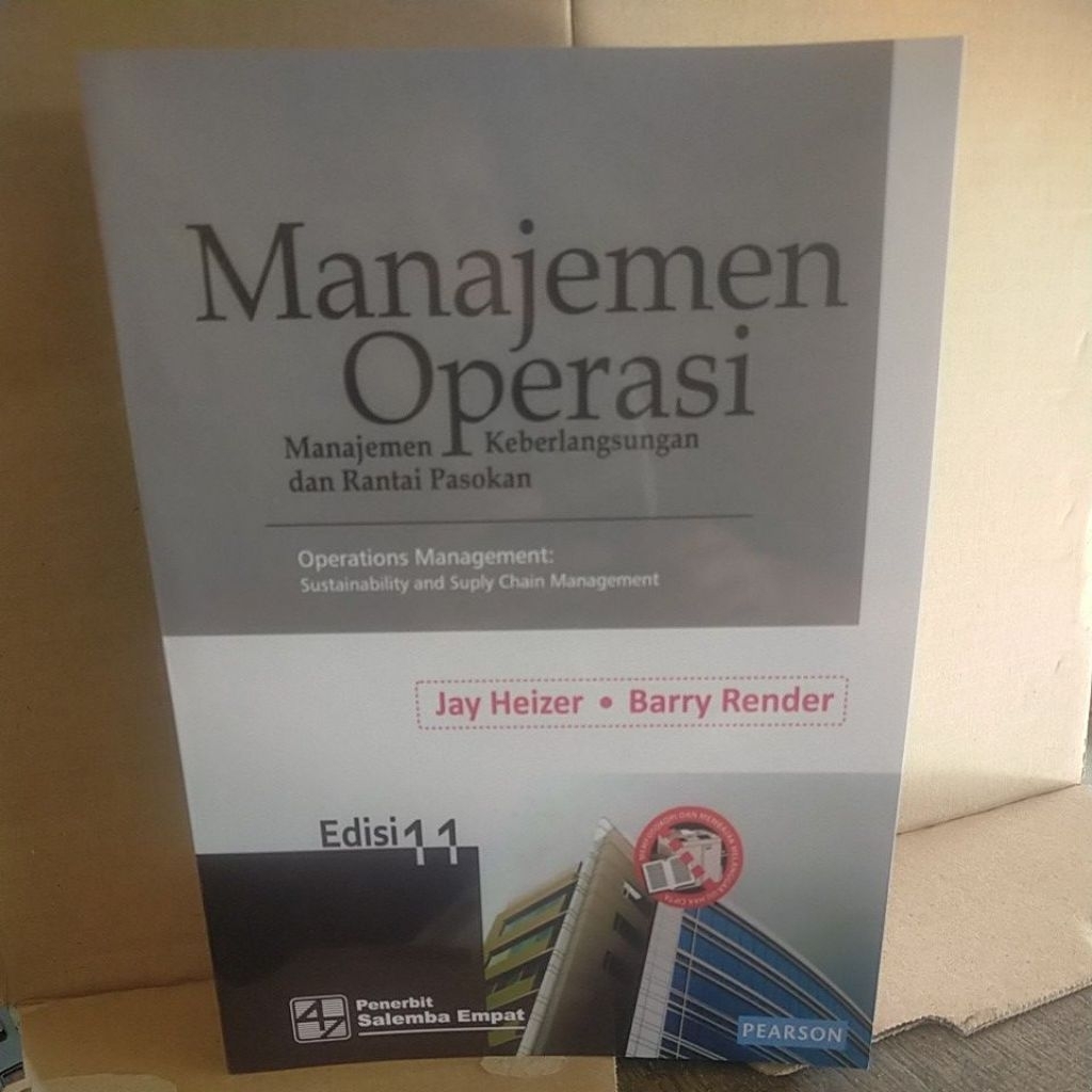 Buku Bekas Manajemen operasi edisi 11