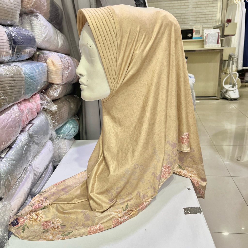 Zaria oval print Flower Elzatta - Bergo motif Elzatta