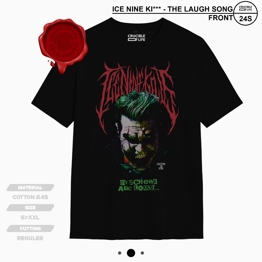 Music BAND ICE NINE KILLS JOKER LAUGHT T-SHIRTS / BAND T-SHIRTS / MUSIC T-SHIRTS / METAL T-SHIRTS