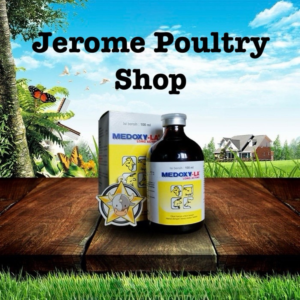 MEDOXY LA 100 ML OBAT HEWAN