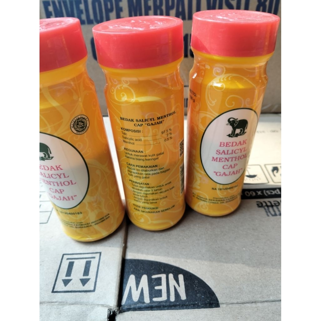 Bedak Salicyl Menthol Cap Gajah