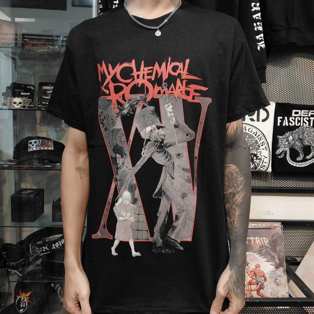 T Shirt Band Official MY CHEMICAL ROMANCE - PARADE FILL Original