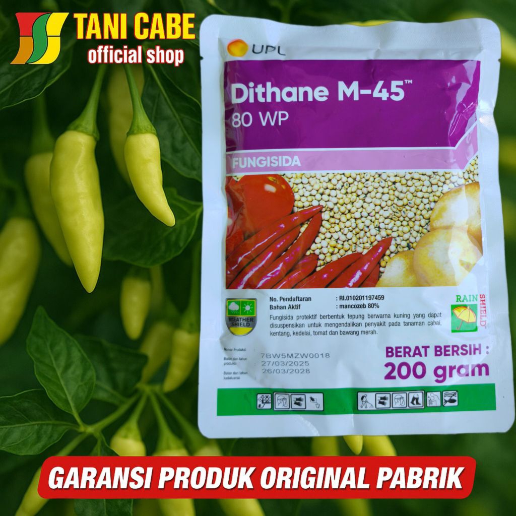 fungisida dithane mankoseb kemasan 200 grm