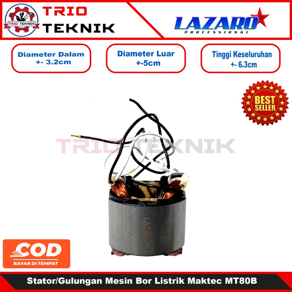 Stator/Gulungan Mesin Bor Listrik Maktec MT80B