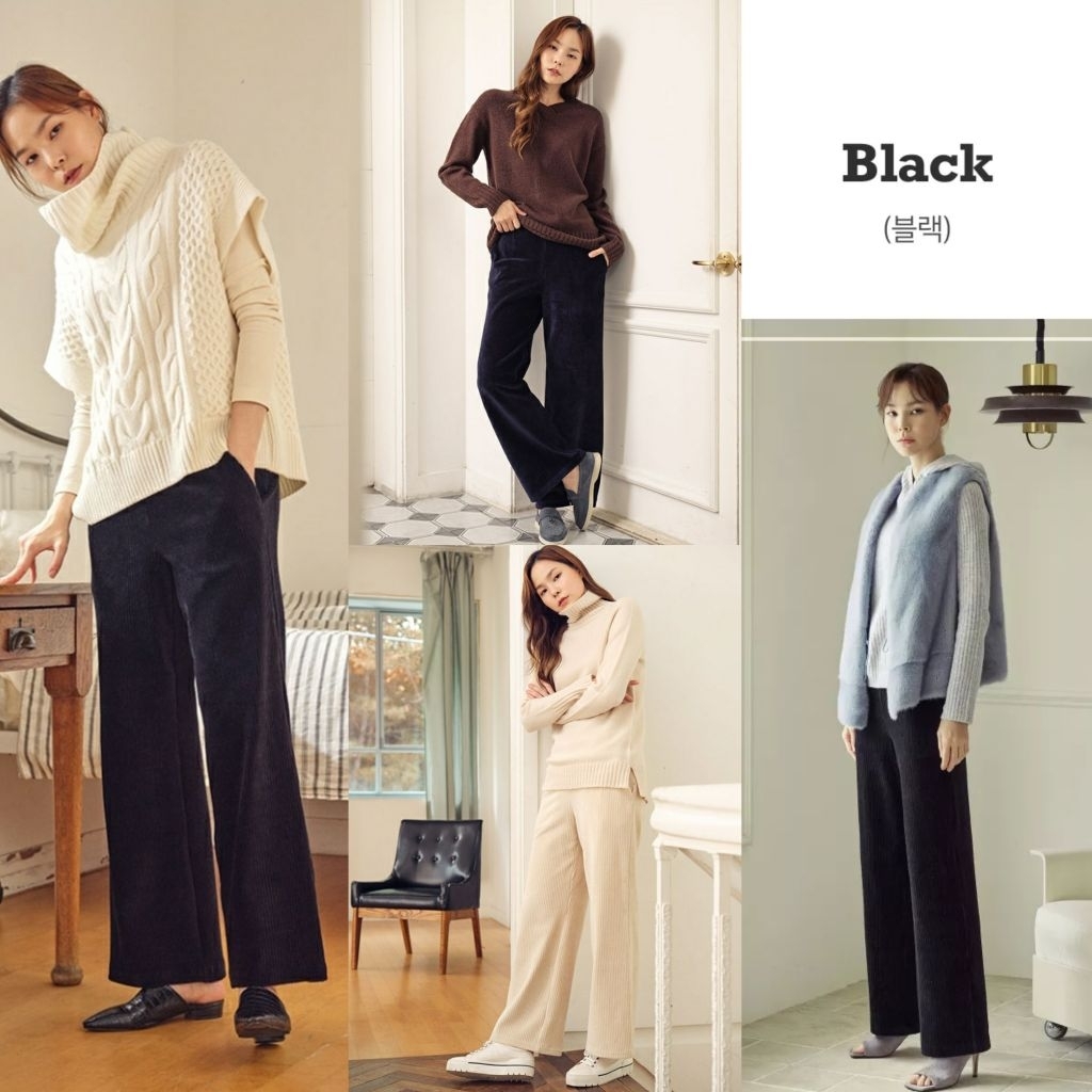Lapiaf corduroy pant korea women