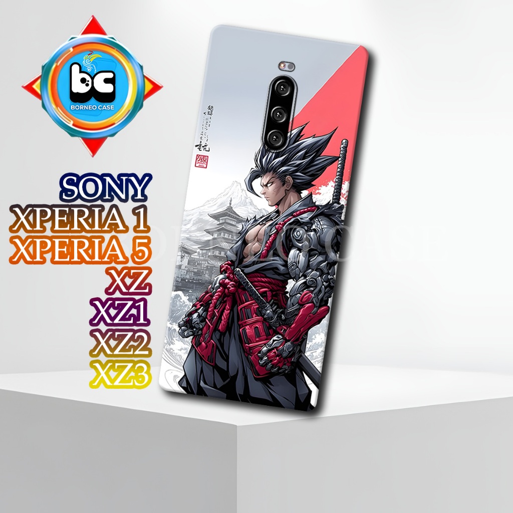 BC34/Casing HP Sony xperia 1/ Xperia 5/ XZ/ XZ1/ XZ2/ XZ3 Terbaru- Motif Swordman | Desain Stylish d
