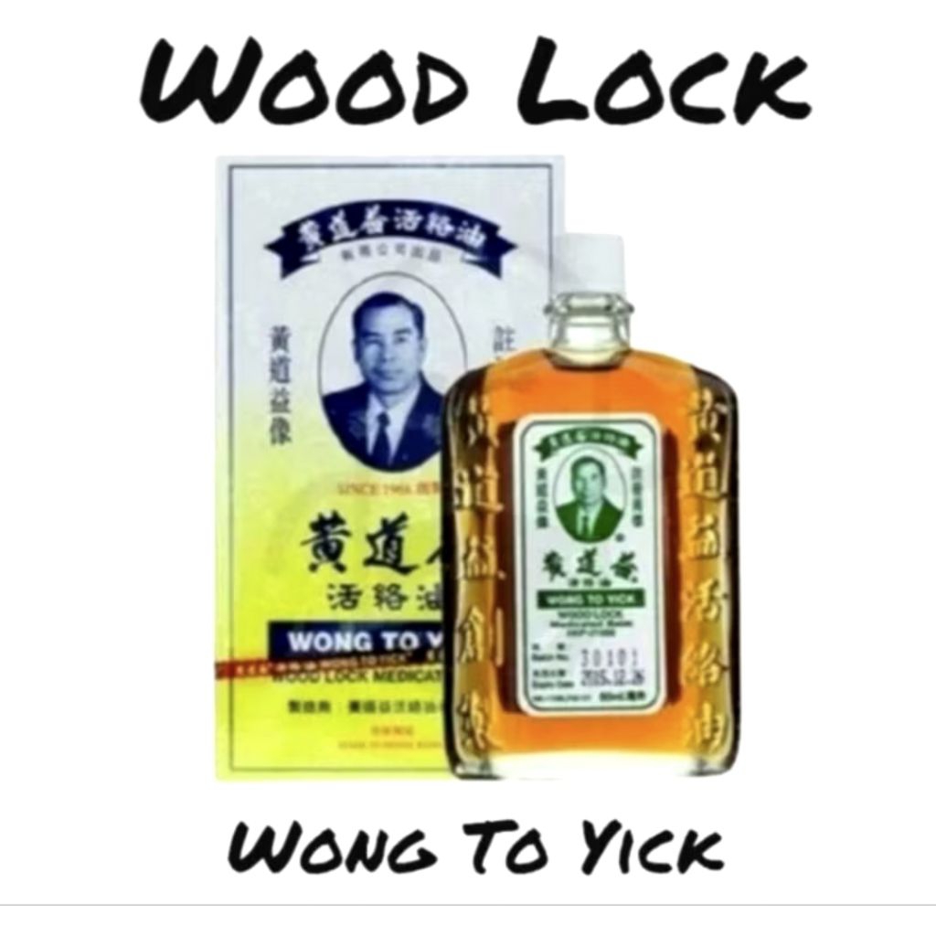 WONG TO YICK WOOD LOCK ORIGINAL 100%