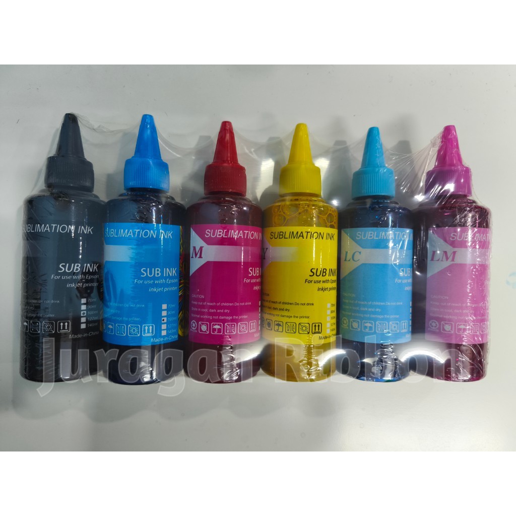 Tinta Sublim INK oem untuk  Epson L805 High Quality ( 1 set 6 botol )
