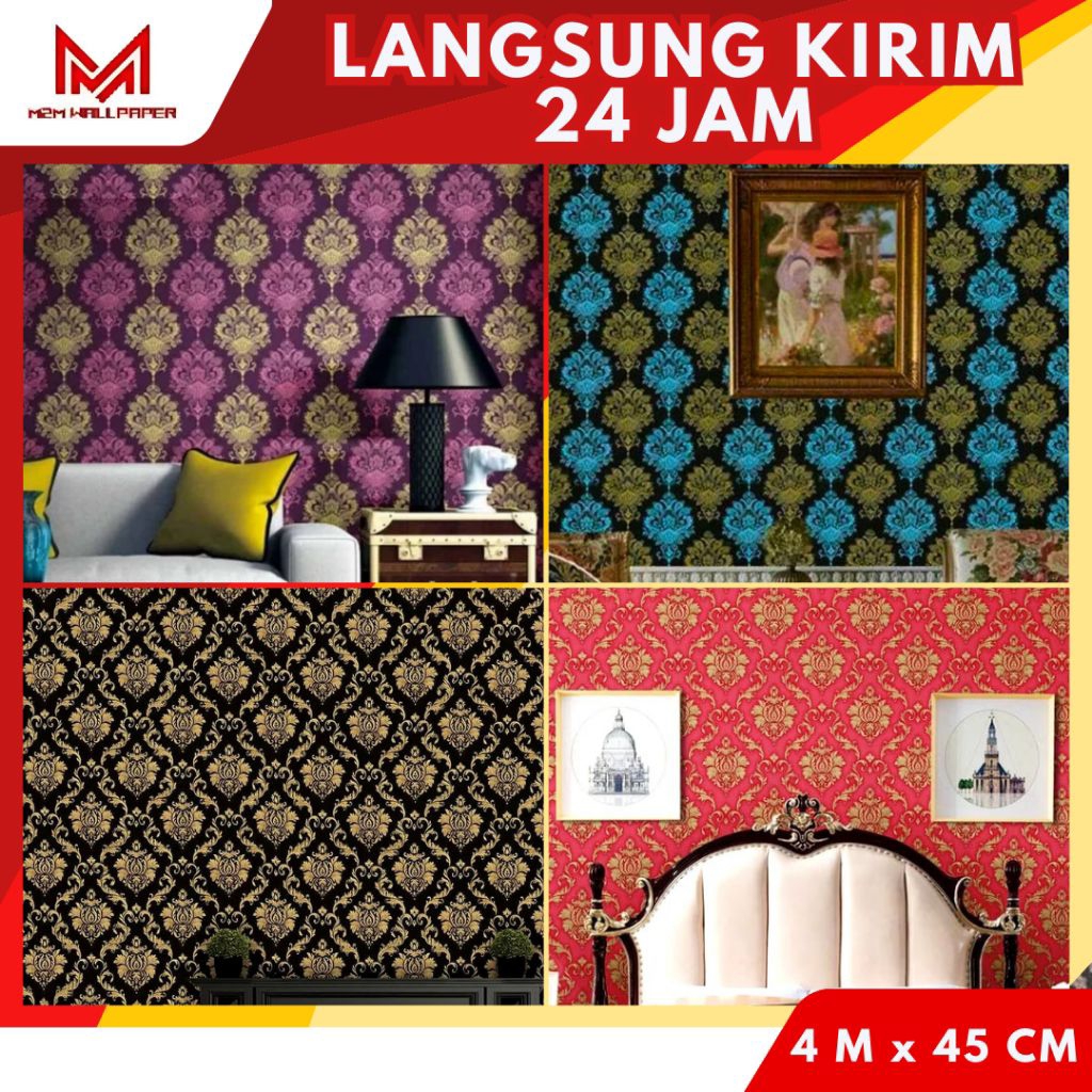 Wallpaper Dinding Kamar Wallpaper Dinding Ruang Tamu Wallpaper Batik Wallpaper Aesthetic
