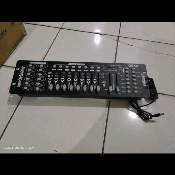 Mixer Lampu Panggung DMX512 / Controller Lighting Lampu Par Led Dmx512