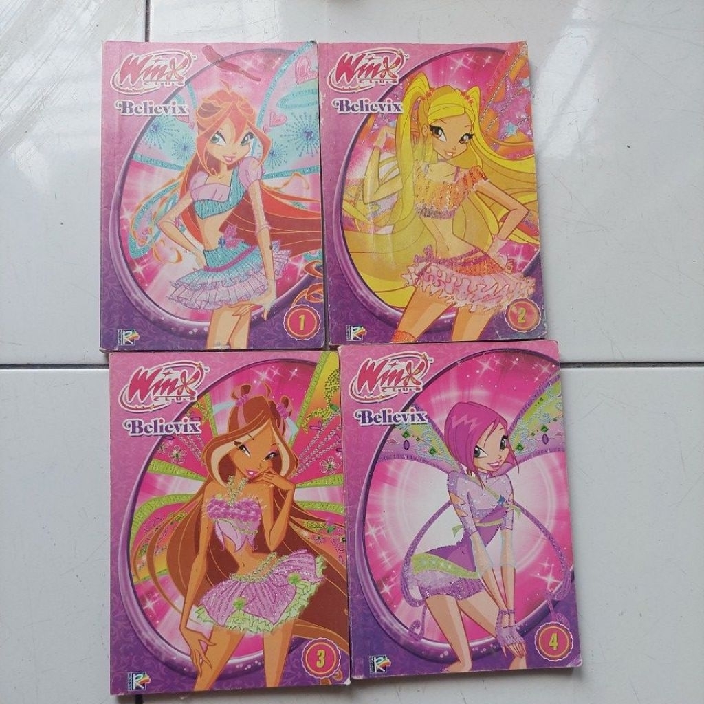 KOMIK WINX CLUB BELIEVIX 1.2.3.4 DAN WINX CLUB 18