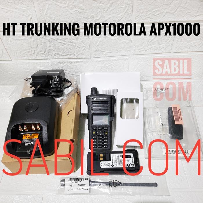 HT MOTOROLA APX1000 TRUNKING UHF 800 MHZ ORIGINAL MOTOROLA APX 1000