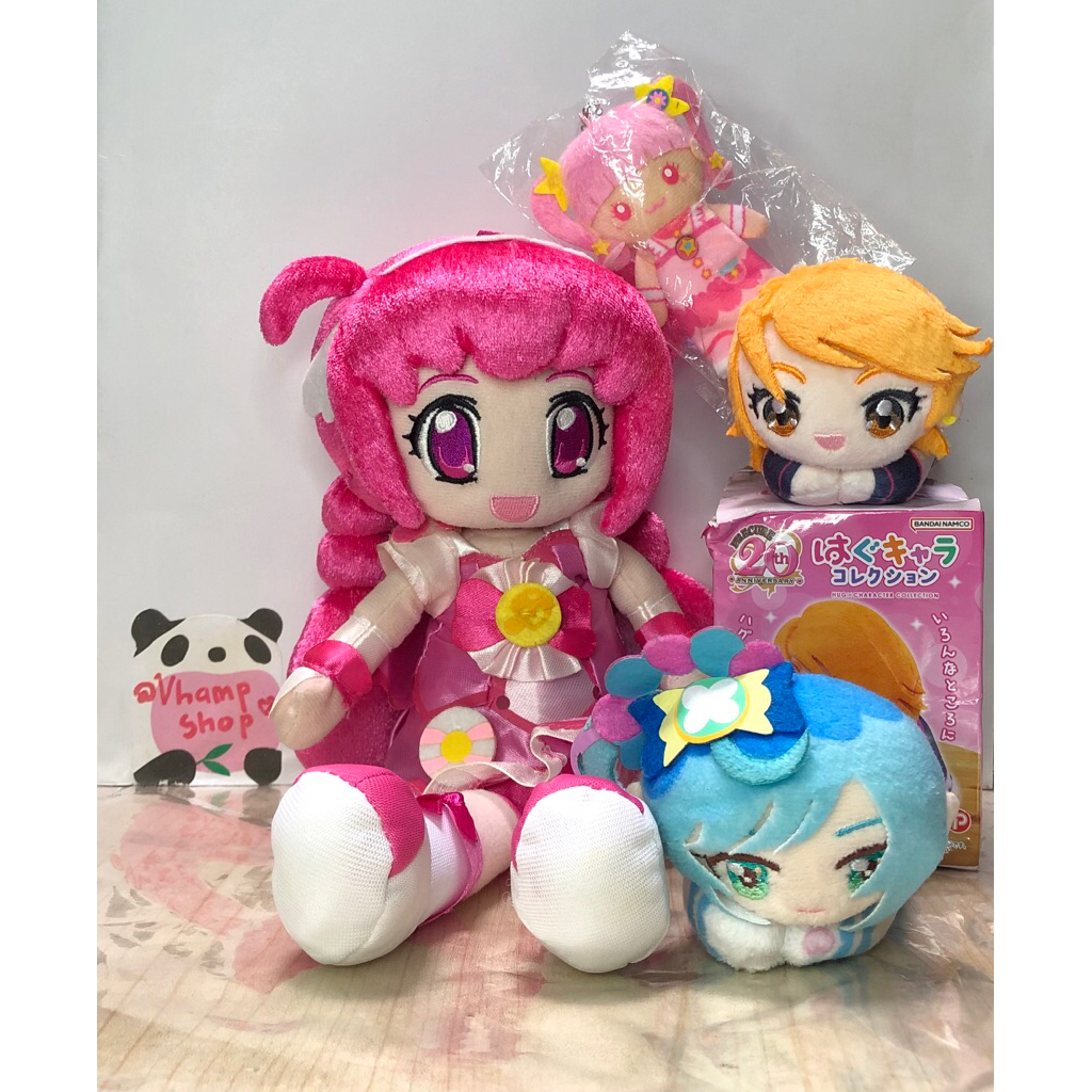 Pretty Cure Precure Plush Cure Black Star Cosmo Mermaid Pampam Hugchara Finger puppet anime doll key