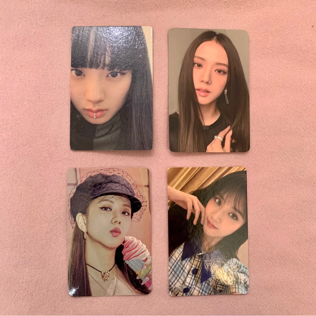 [OFFICIAL] JISOO BLACKPINK PHOTOCARD GLOBAL FANCLUB BLINK MEMBERSHIP EARLY BIRD SELCA BORN PINK YGS 