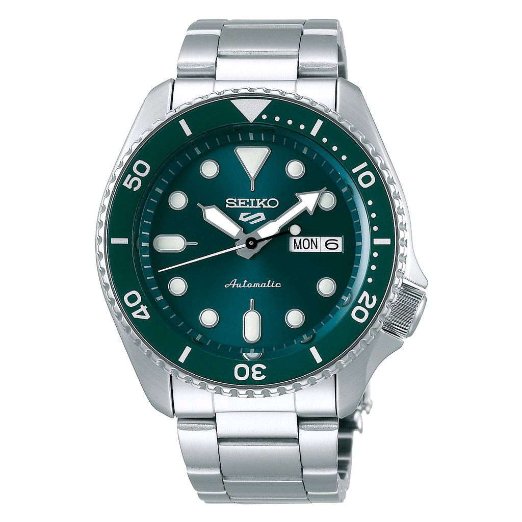 Seiko 5 Sports SRPD61K1 Jam Tangan Pria Automatic Lumibrite Original SRPD61K SRPD61 Green Hulk