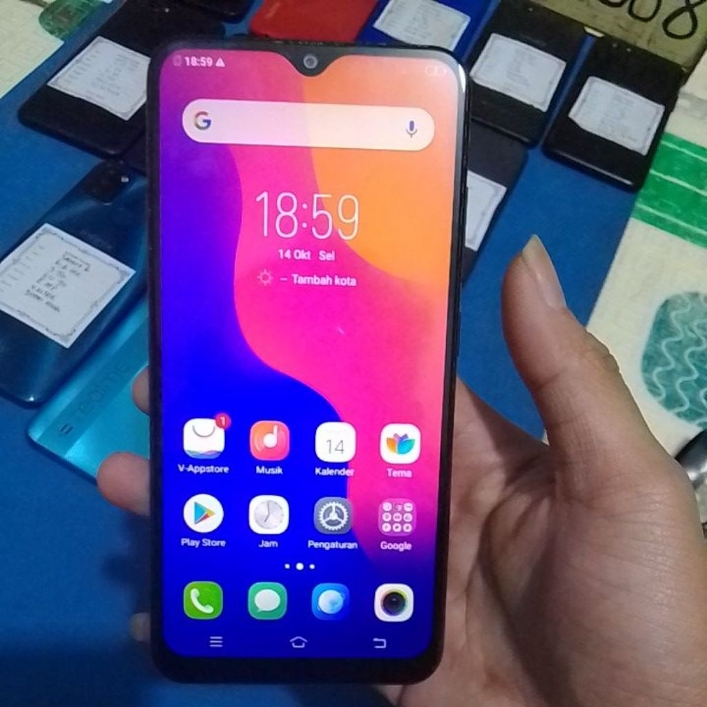 Vivo y93 ram 3/32 no minus