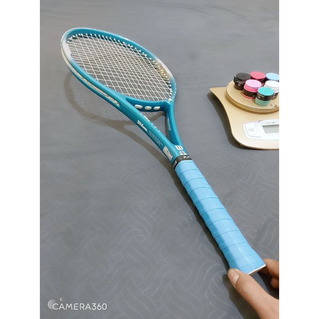 RAKET TENIS ORIGINAL WILSON PRO STAFF CHRIS EVERT BEKAS 330G