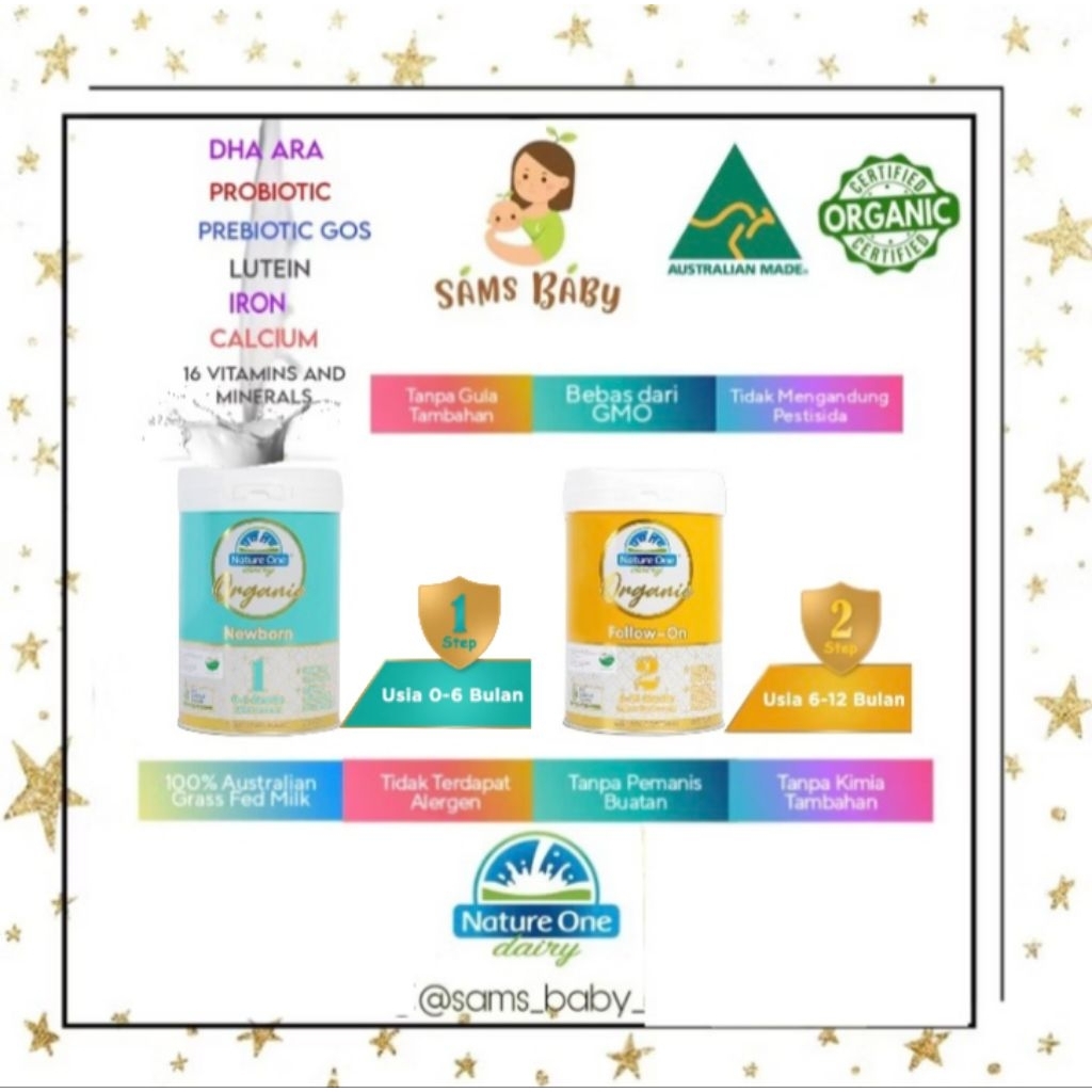 NATURE ONE DAIRY susu Nature one Dairy/ Susu Organic / Susu Organik/ Susu Nature One Dairy / Susu Ro
