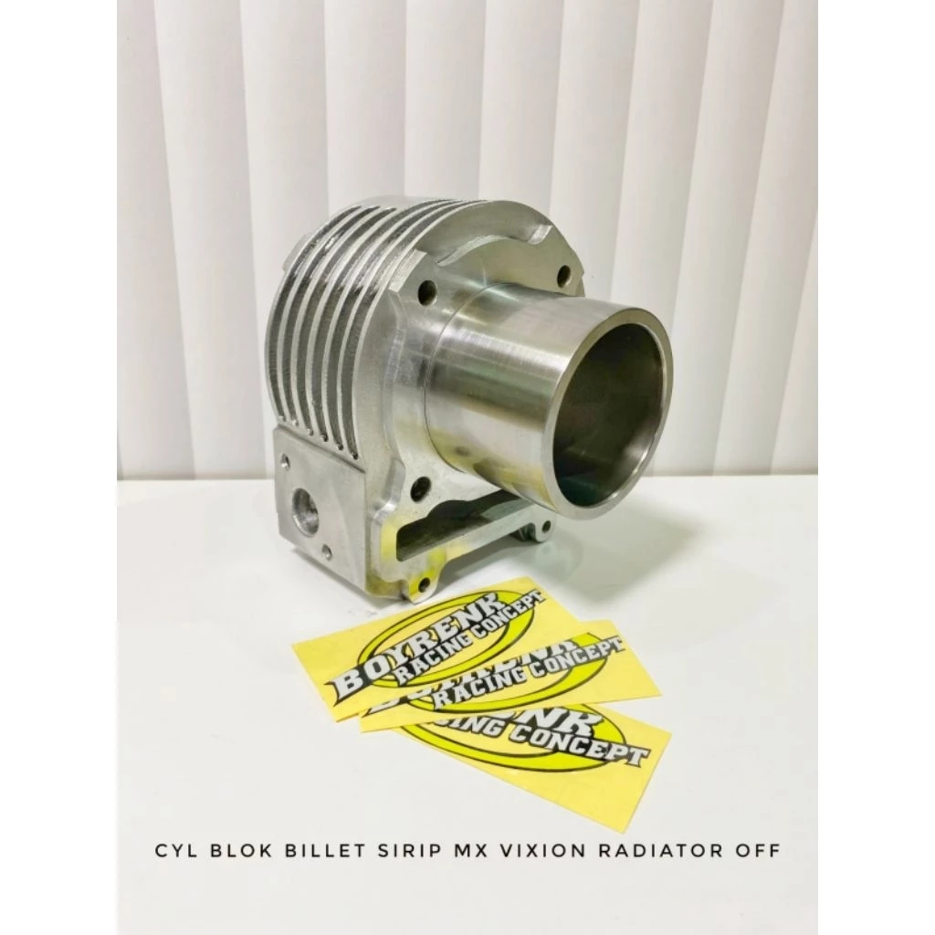 CYLINDER BLOK MX VIXION FFA/BILLET BORING 72/74/76/80/82/85 RADIATOR OFF  - BOYRENK RACING CONCEPT