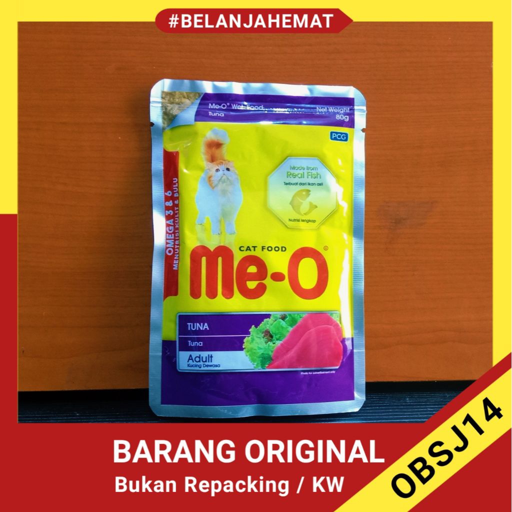 meo tuna adult wet food makanan basah kucing dewasa