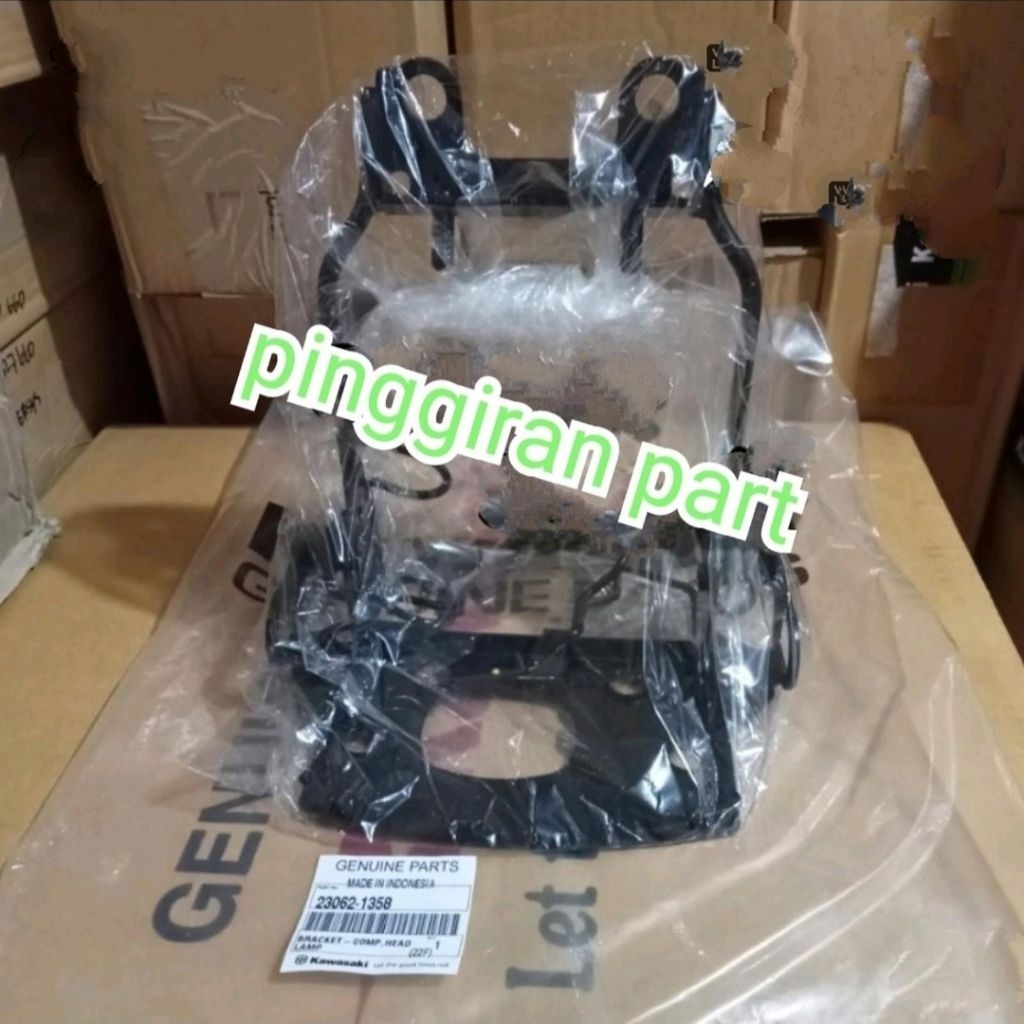 bracket breket dudukan lampu depan kawasaki klx230 se klx 230 se original