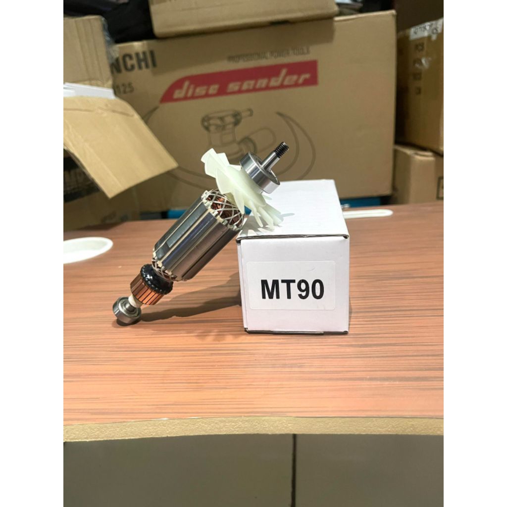 Neww Armature Gerinda Makita Maktec Mt90/Mt91 Angker Rotor For Gerinda Maktec Makita mt90/Mt91