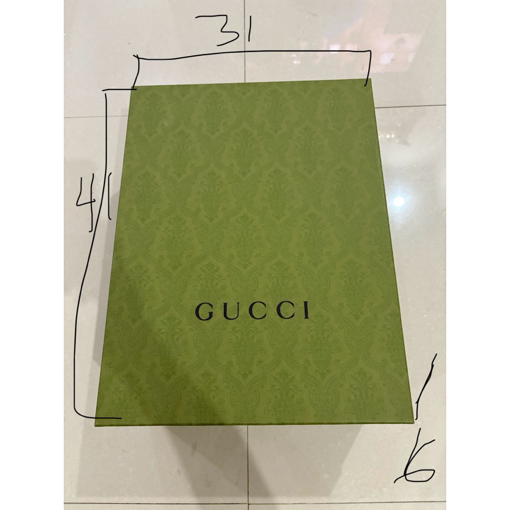box gucci original