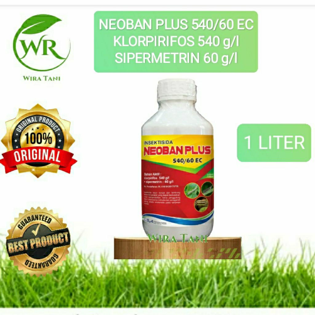 NEOBAN PLUS [starban] 1 Liter insektisida klorpirifos + sipermetrin